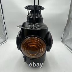 Hiram L Piper Marked Canadian National Railroad Switch Lamp Signal Electrified