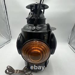 Hiram L Piper Marked Canadian National Railroad Switch Lamp Signal Electrified