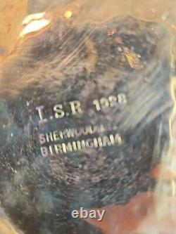 I. S. R. 1928 Sherwood Birmingham Brass oil Lantern Iowa Southern Railroad 8d63
