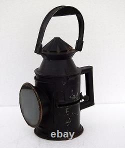 Indian Railway Collectible Rare Railroad Switch Signal Oil Lantern Train Lamp A1