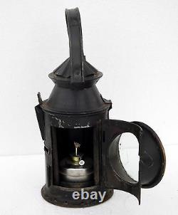 Indian Railway Collectible Rare Railroad Switch Signal Oil Lantern Train Lamp A1