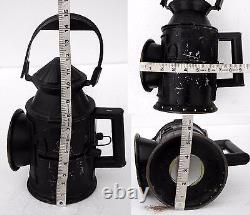 Indian Railway Collectible Rare Railroad Switch Signal Oil Lantern Train Lamp A1