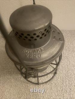 Indiana Harbor Belt Railroad Adlake Kero Lantern with KOPP Clear Globe NICE