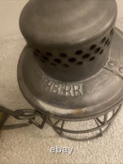 Indiana Harbor Belt Railroad Adlake Kero Lantern with KOPP Clear Globe NICE