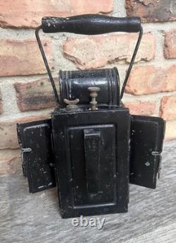 J. KAMPSCHULTE & CO. OSNABRUCK Red Green Yellow Railroad Lantern Lamp GERMAN