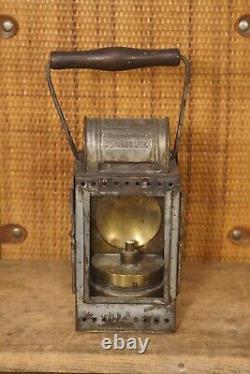 J. Kampschulte & Co Osnabruck German Railroad Miner's Lantern WWII Era