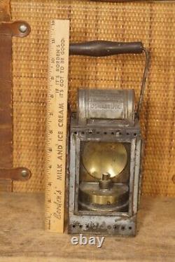 J. Kampschulte & Co Osnabruck German Railroad Miner's Lantern WWII Era