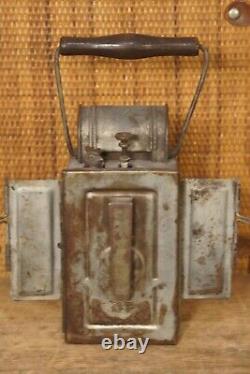 J. Kampschulte & Co Osnabruck German Railroad Miner's Lantern WWII Era