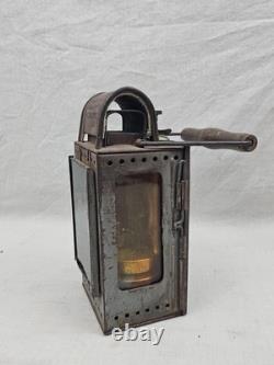 J. Kampschulte & Co. Osnabruck Red Green Yellow Railroad Lantern Lamp German