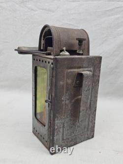 J. Kampschulte & Co. Osnabruck Red Green Yellow Railroad Lantern Lamp German