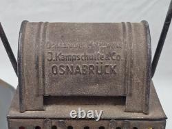 J. Kampschulte & Co. Osnabruck Red Green Yellow Railroad Lantern Lamp German
