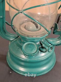 Jupiter 1 Railroad Kerosene Lamp Lantern 1940-50's WWII Era Made In Poland Green
