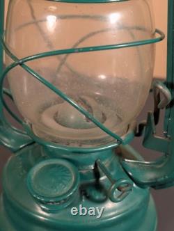 Jupiter 1 Railroad Kerosene Lamp Lantern 1940-50's WWII Era Made In Poland Green