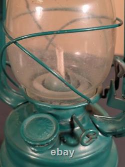 Jupiter 1 Railroad Kerosene Lamp Lantern 1940-50's WWII Era Made In Poland Green