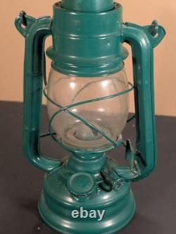 Jupiter 1 Railroad Kerosene Lamp Lantern 1940-50's WWII Era Made In Poland Green