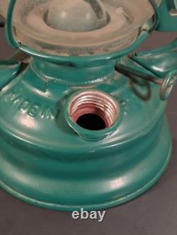Jupiter 1 Railroad Kerosene Lamp Lantern 1940-50's WWII Era Made In Poland Green
