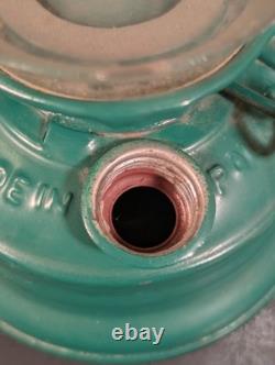 Jupiter 1 Railroad Kerosene Lamp Lantern 1940-50's WWII Era Made In Poland Green