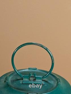 Jupiter 1 Railroad Kerosene Lamp Lantern 1940-50's WWII Era Made In Poland Green