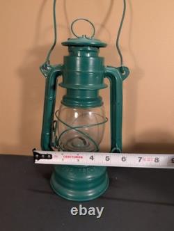 Jupiter 1 Railroad Kerosene Lamp Lantern 1940-50's WWII Era Made In Poland Green