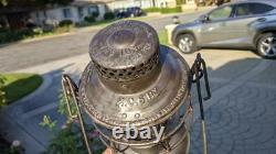 Kansas City Southern Bell Bottom Railroad Lantern Scarce Cast Ext Base Globe