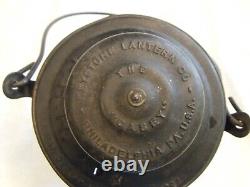 Keystone The Casey 1903 Railroad Lantern-lvrr Globe-kc Twist Burner 3pt8