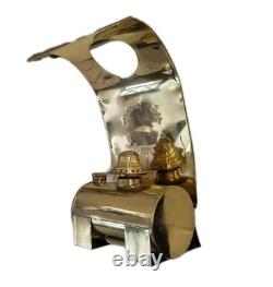 Kirkman No. 2 Bunk Car Wall Lamp Railroad Lantern Train Brass
