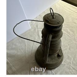 Knotts Berry Farm Vintage kerosene Railroad Lantern Lamp wired for electrical