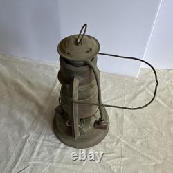 Knotts Berry Farm Vintage kerosene Railroad Lantern Lamp wired for electrical