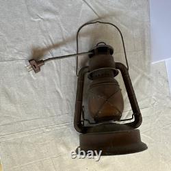 Knotts Berry Farm Vintage kerosene Railroad Lantern Lamp wired for electrical