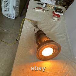 Knotts Berry Farm Vintage kerosene Railroad Lantern Lamp wired for electrical