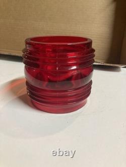 L&N R. R. Louisville and Nashville Railroad Adlake Lantern Red Globe