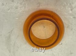 L&N Railroad Adlake Kero Lantern KOPP Amber Globe Unfired Louisville & Nashville