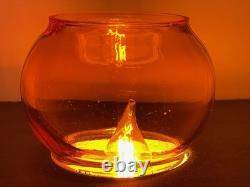 L&N Railroad Adlake Kero Lantern KOPP Amber Globe Unfired Louisville & Nashville