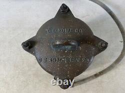 LL Rowe Co. Lamp Lantern brass railroad train marine Vintage 58E76