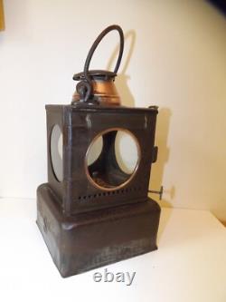 LNER Railway Lamp Welch Patent Brass