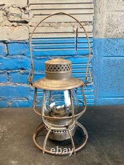 LOCO 1903 KEYSTONETHE CASEYBALTIMORE &OHIO RAILROAD LANTERN WithEMB. (B&O)GLOBE