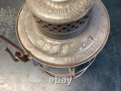 LOCO 1903 KEYSTONETHE CASEYBALTIMORE &OHIO RAILROAD LANTERN WithEMB. (B&O)GLOBE