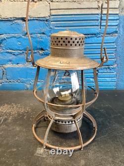 LOCO 1903 KEYSTONETHE CASEYBALTIMORE &OHIO RAILROAD LANTERN WithEMB. (B&O)GLOBE
