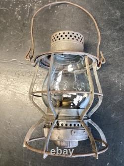 LOCO 1903 KEYSTONETHE CASEYBALTIMORE &OHIO RAILROAD LANTERN WithEMB. (B&O)GLOBE