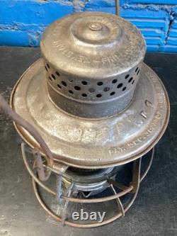 LOCO 1903 KEYSTONETHE CASEYBALTIMORE &OHIO RAILROAD LANTERN WithEMB. (B&O)GLOBE