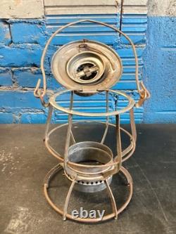 LOCO 1903 KEYSTONETHE CASEYBALTIMORE &OHIO RAILROAD LANTERN WithEMB. (B&O)GLOBE