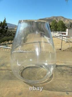 LOS ANGELES & SALT LAKE RAILROAD LANTERN Clear EB Lantern Globe