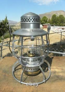 LOUISVILLE & NASHVILLE RAILROAD LANTERN Clear Cast CNX Lantern Globe