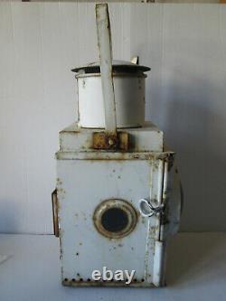 LT Railway signal lamp. Ralwayana. London transport railway lamp