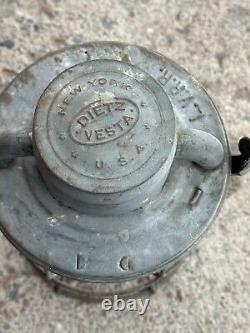 LVRR LEHIGH VALLEY RAILROAD DIETZ VESTA LANTERN 1936 NICE CONDITION Ships Fast