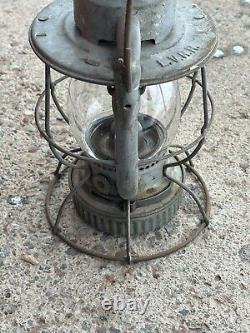 LVRR LEHIGH VALLEY RAILROAD DIETZ VESTA LANTERN 1936 NICE CONDITION Ships Fast