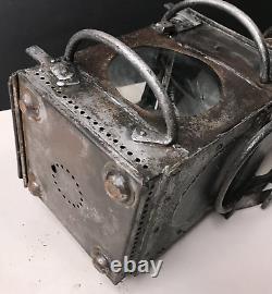 Lantern From Train Railway Fan Vintage Antique