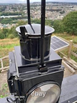 Large Unused British Rail Guards Signalling Railway Lamp