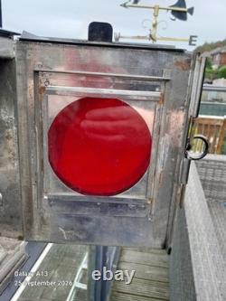 Large Unused British Rail Guards Signalling Railway Lamp
