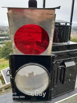Large Unused British Rail Guards Signalling Railway Lamp